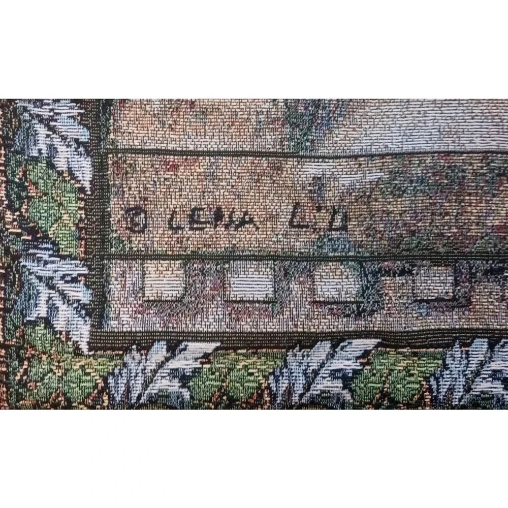 Lena Liu Mathew 19:26 With God All Things Are Possible Tapestry Wall Hanging Rod